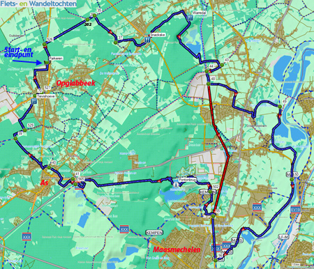 Fietsen in de Hoge Kempen