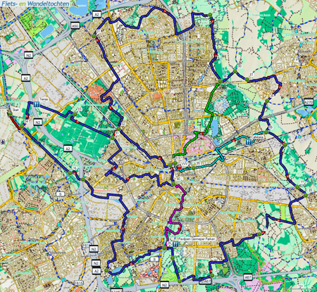 Knooppunten rondje Eindhoven