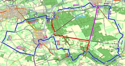 Route kaart