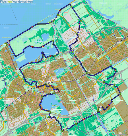 Almere, knooppunt route