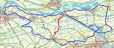 Route kaart