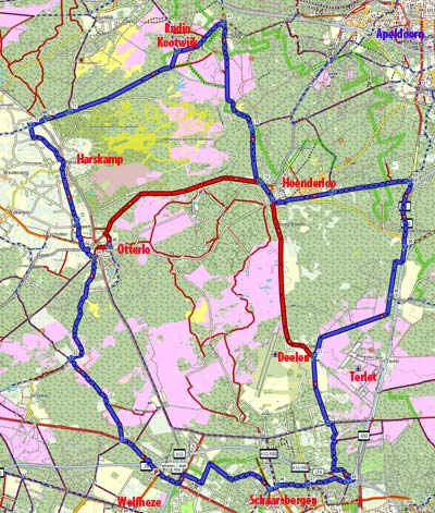 Route kaart