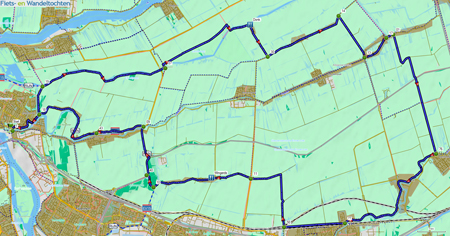 Alblasserdam, knooppunt route